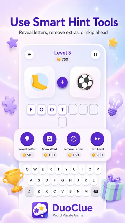 DuoClue smart hint tools screenshot